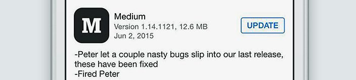 Wherever Peter goes, bugs apparently follow.