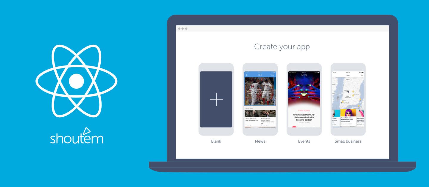 Shoutem app builder