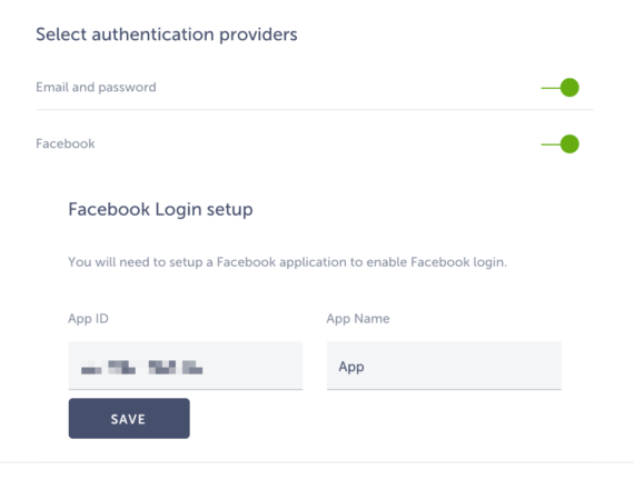 authentication providers