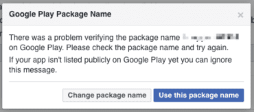 google play package name