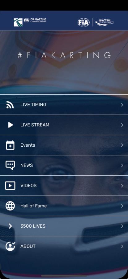fia karting app