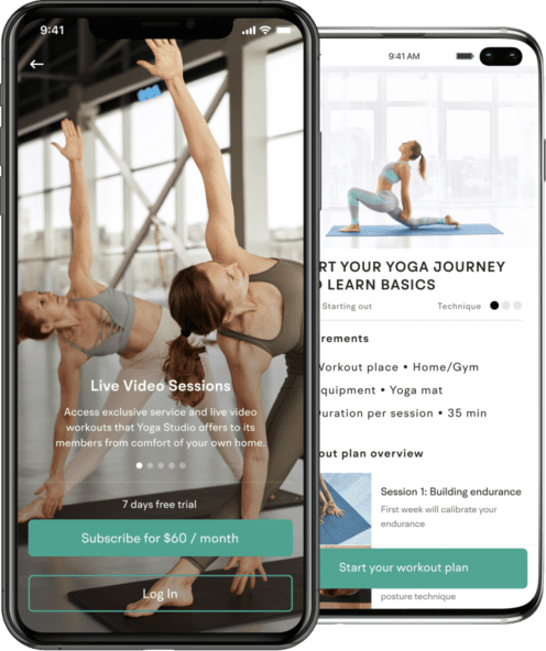 yoga app creator