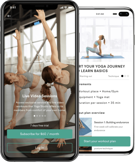 yoga app creator