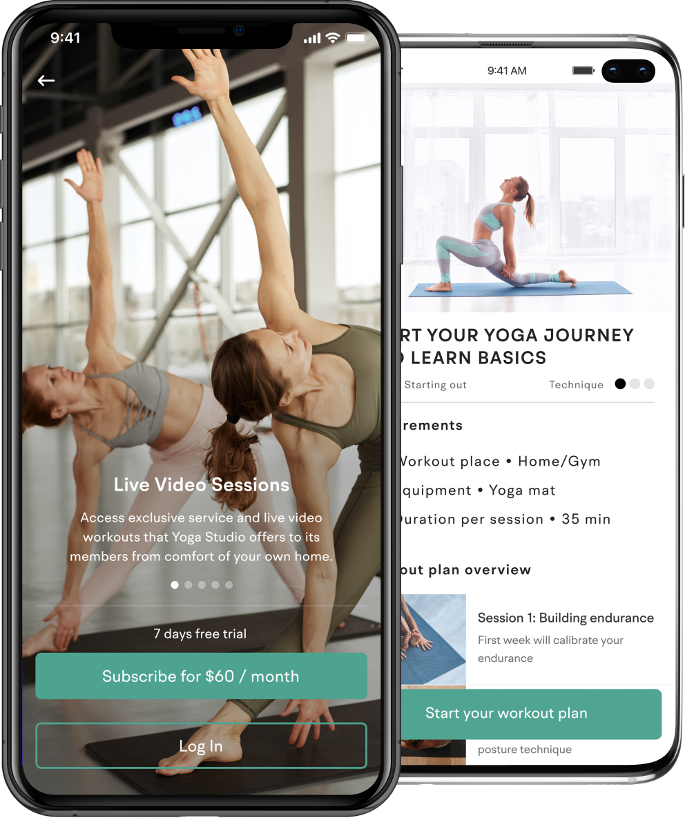 yoga app creator
