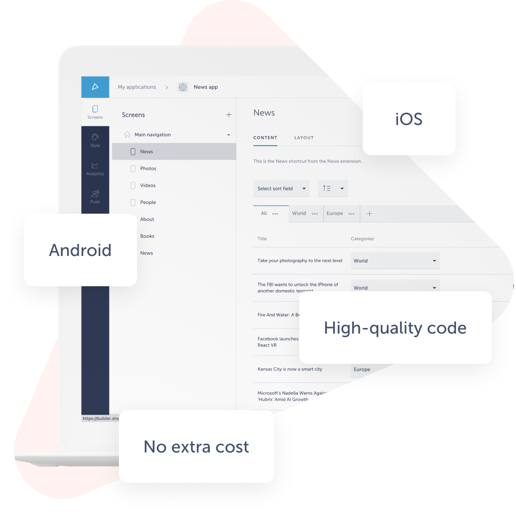 mobile app development