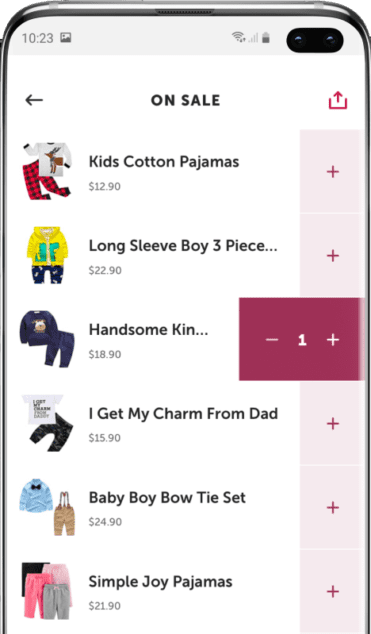 shopping app