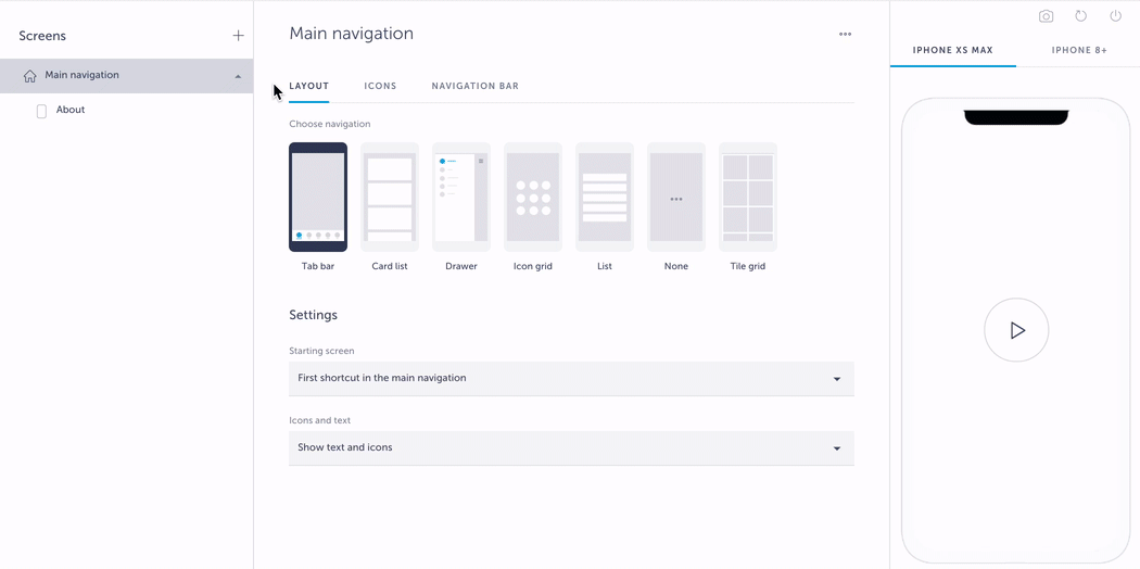 adding events to app
