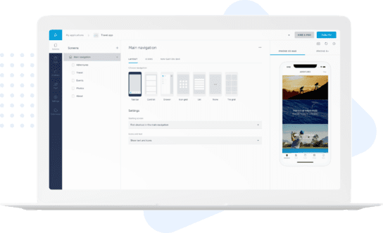 app builder dashboard