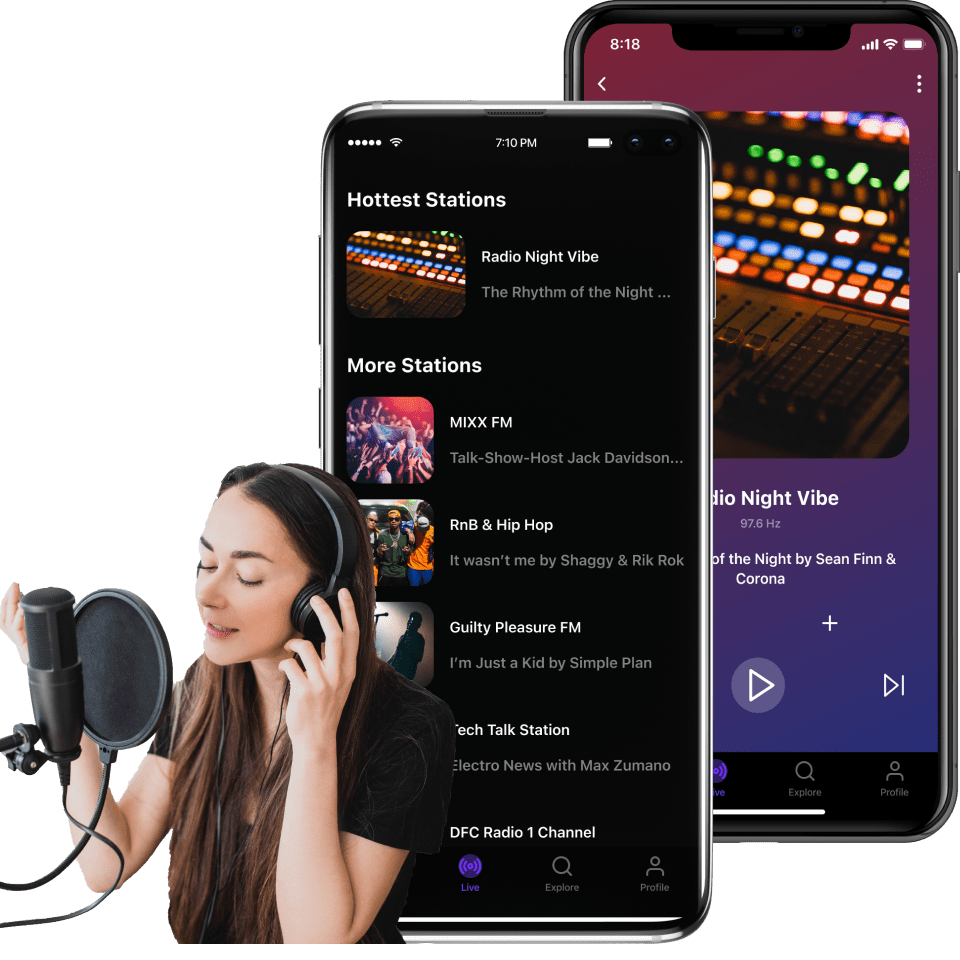 radio streaming mobile app